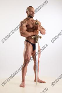 Duncan Standing Pose With Sword